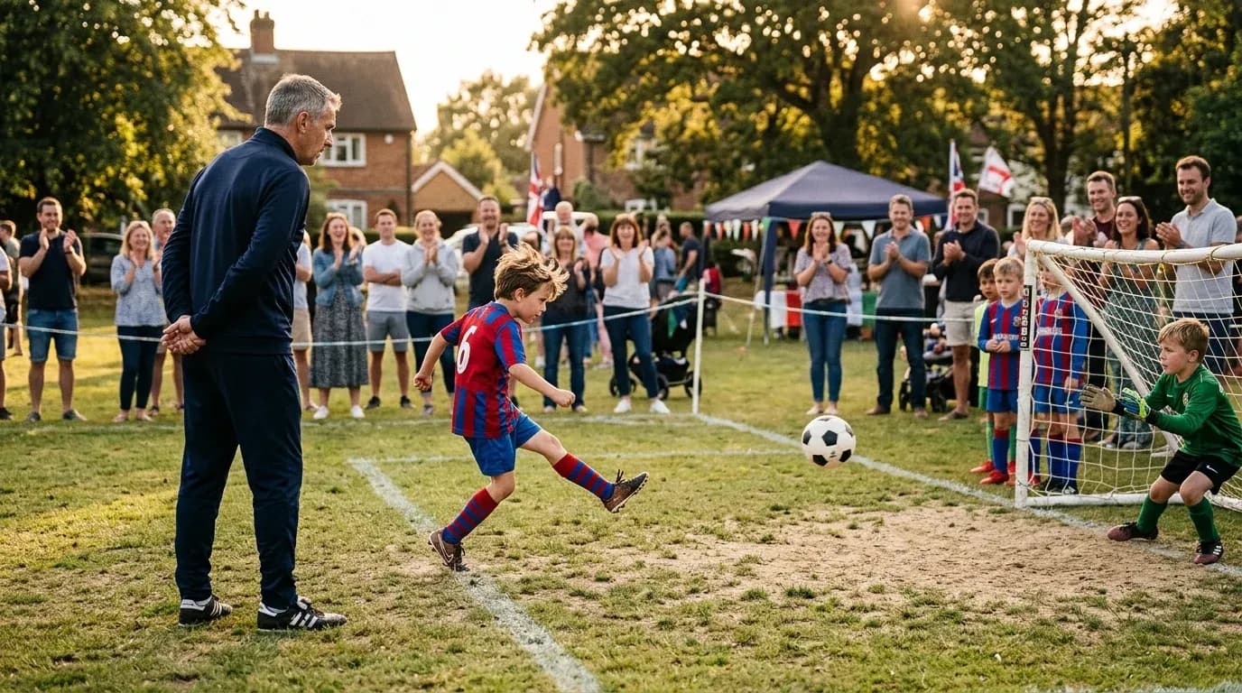 Elfmeterschiessen für die Jüngsten