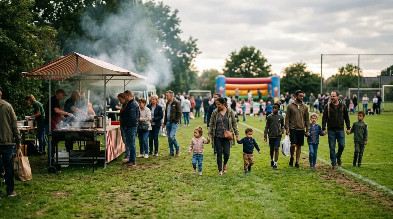 Werbebanden am Spielfeldrand